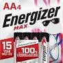 Energizer Industrial Max AA Alkaline Batteries (4-Pack)
