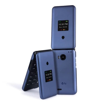 Fig Flip II Protective Case Blue