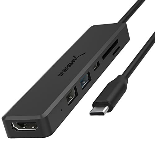 SABRENT Multi-Port USB Type-C Hub with 4K HDMI