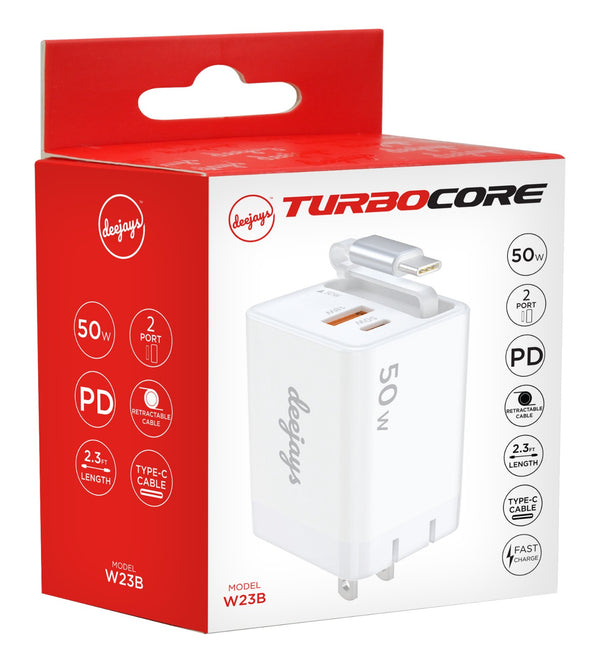 Deejays W23B 50W 2 Port Adapter