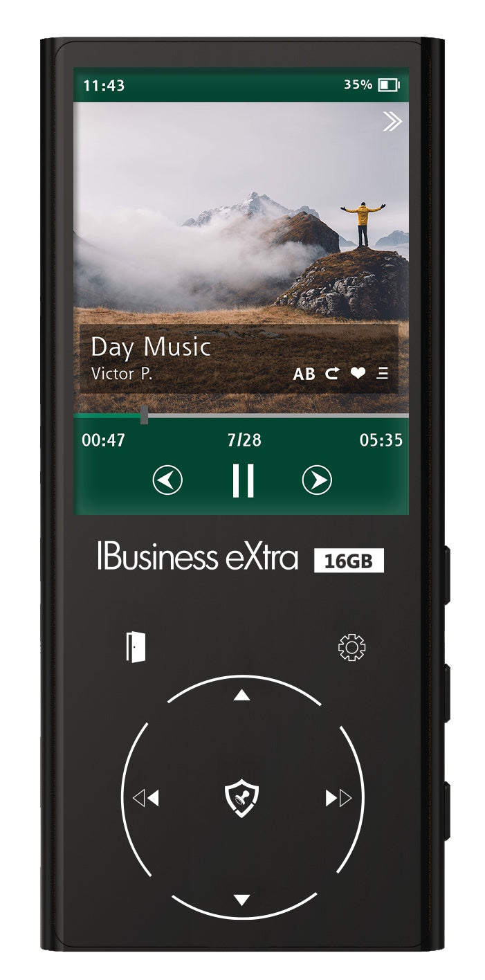 Samvix IBusiness eXtra 16GB MP3 Player - Black