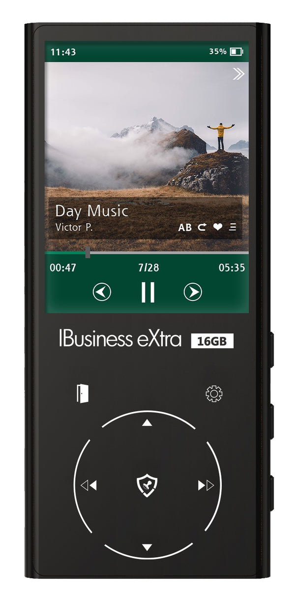 Samvix IBusiness eXtra 16GB MP3 Player - Black