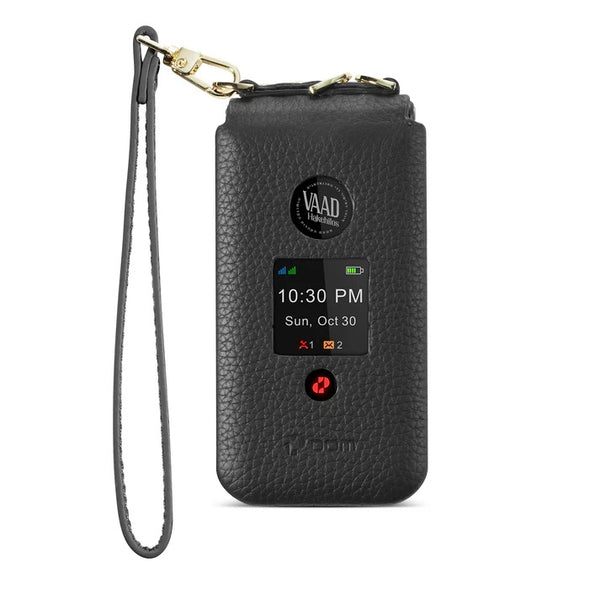Pom Classic Leather Case - Black