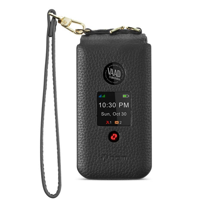 Pom Classic Leather Case - Black