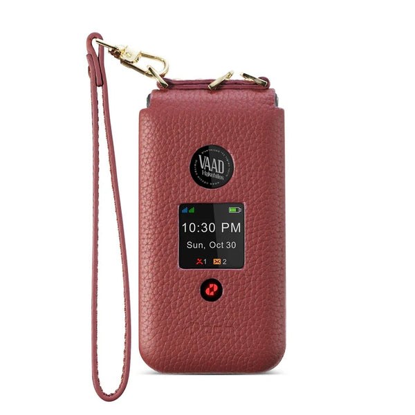 Pom Classic Leather Case - Wine