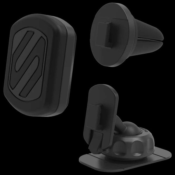 Scosche - MagicMount 2 in 1 Vent / Dash Mount - Black