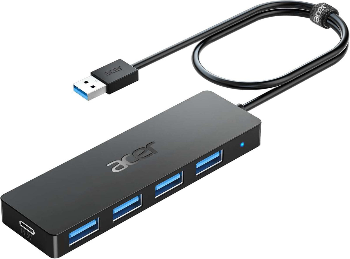 Acer USB Hub 4 Ports, Multiple USB 3.0 Hub