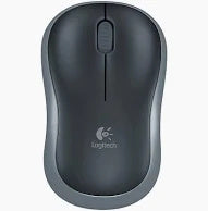Logitech M185 Wireless Mouse - Black