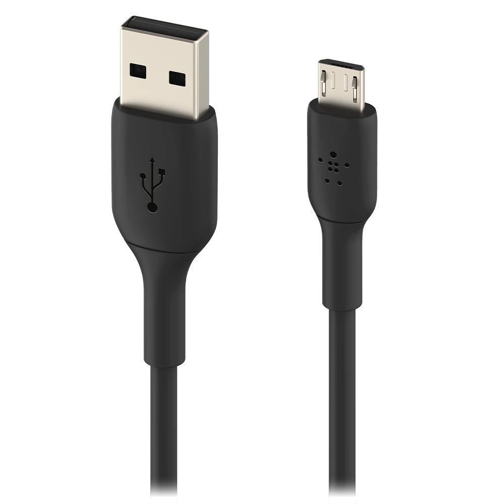 Belkin - Boost Up Charge USB A to Micro USB Cable 3ft - Black