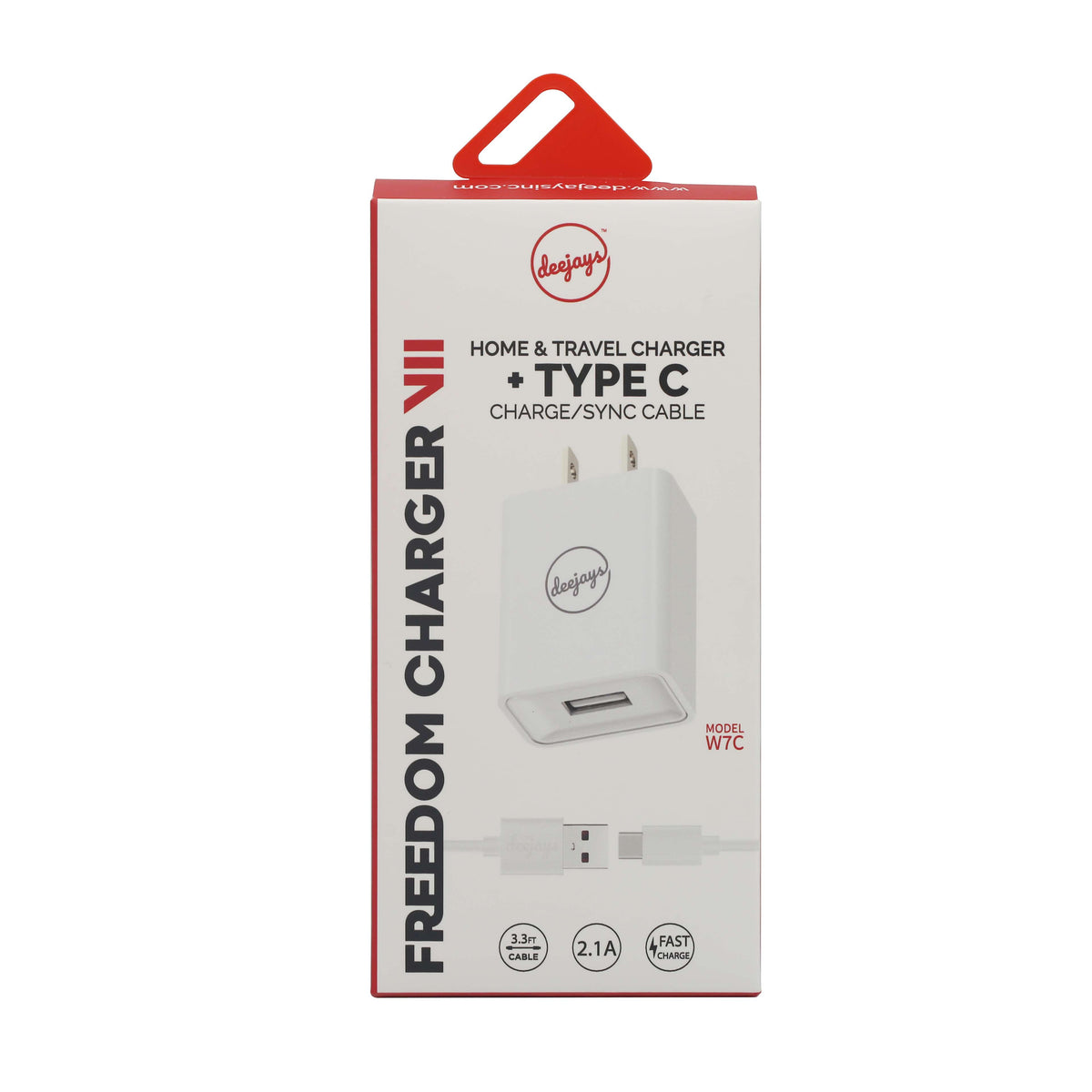 Deejays W7 Type-C Charger