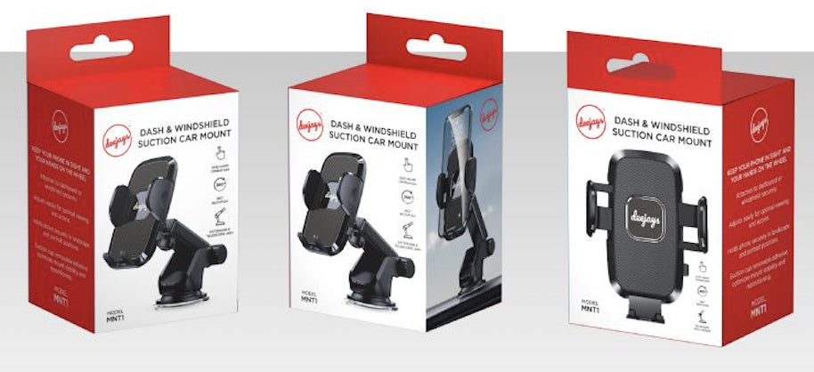 Deejays MNT1 Dash & Window Car Mount